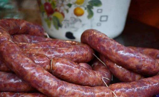 灌的香腸為什么會散圖片 香腸怎么做不容易散