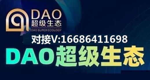 【揭秘】DAO超級生態鏈創始人是誰?如何對接?