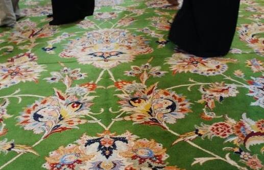 世界上最大的地毯,5600多平方米,用了38噸羊毛!