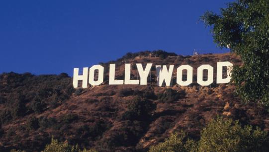 世界上最大的電影城 好萊塢是世界聞名的電影中心