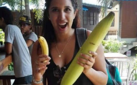 世界上最大的香蕉 巴布亞新幾內亞香蕉平均重4斤、長30厘米