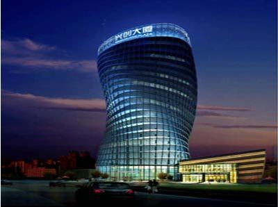 北京一建筑物興創大廈像“大腸塔”走紅,建筑界再出奇葩遭網友吐槽