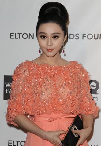 范冰冰大尺度禮服談奧斯卡:我就是去看,然后回家打打雞血