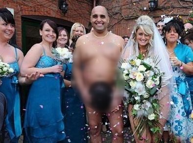 裸婚不如裸體結婚?日本流行裸體婚禮