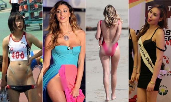 體壇美女總能制造出很多尷尬而又性感的瞬間,豪胸撐破上衣、翹臀撐壞短裙;下車就豪放走光、上臺就霸氣側漏;泳衣秒變丁字褲、抬腿就得露底褲...盤點體壇美女尷尬而又性感的瞬間。還是日本人開放。