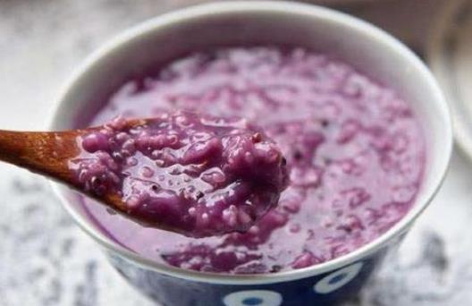 紫薯粥加醋后粥是酸的怎么辦?煮的紫薯粥變藍(lán)色了還能吃嗎
