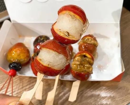 小串糖葫蘆是怎么做的?迷你小串糖葫蘆的糖漿要熬多久