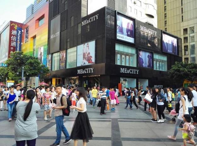 成都市春熙路步行街