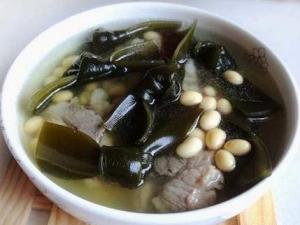 喝海帶湯有什么作用？喝海帶湯的好處