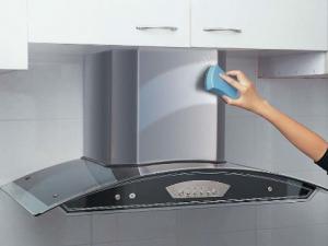 ?肥皂液表面涂抹抽油煙機