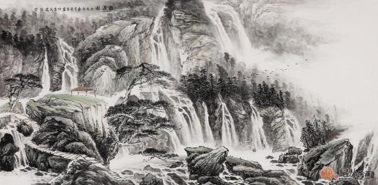 當(dāng)代廣西畫家李國勝作品欣賞:一山一水盡顯自然氣韻