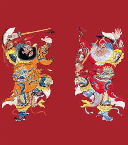 貼門神分左右嗎?門神貼在大門什么位置