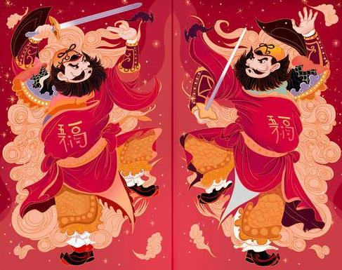 門(mén)神貼多高合適?門(mén)神只能貼大門(mén)嗎