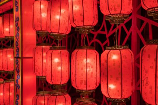 正月十五送燈送幾盞好-攝圖網