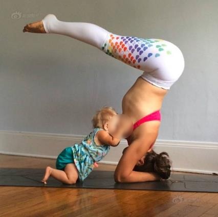 城會玩,高難度哺乳動作