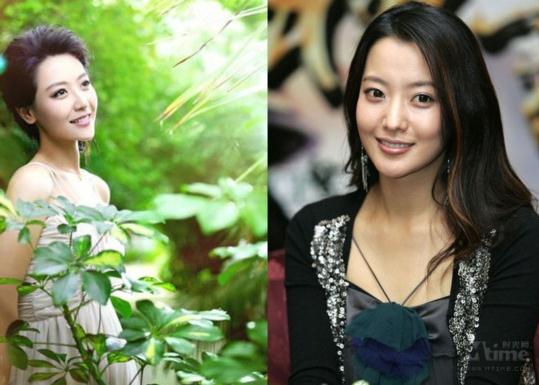 國內(nèi)外男女明星爆笑撞臉:金喜善VS內(nèi)地新花旦白冰