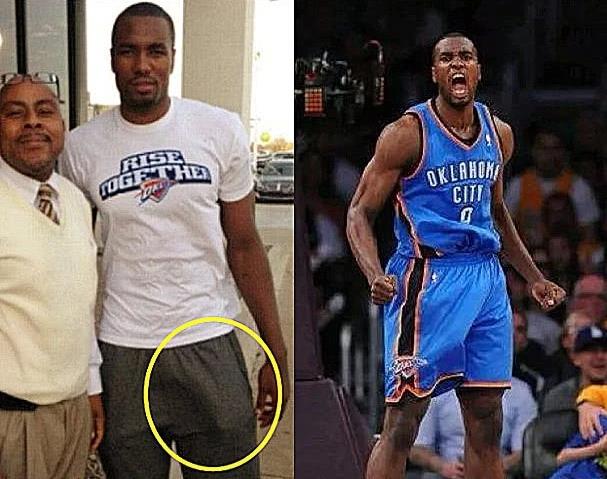 nba球星誰(shuí)的丁丁尺寸最大?伊巴卡28厘米緊身褲照片被瘋轉(zhuǎn)(圖)