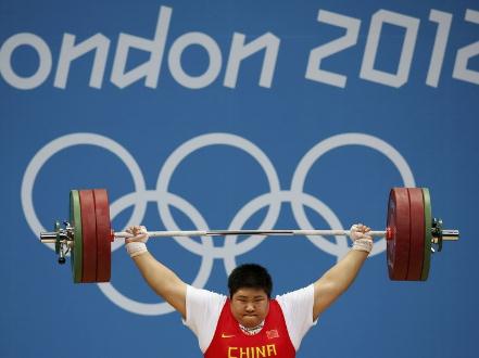 倫敦奧運會中國軍團第29金:女舉75+KG級周璐璐破世界紀錄奪冠