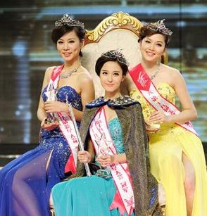 廣州選美冠軍李茜太瘦只有39公斤,李茜被調(diào)侃胸像圖釘,廣州選美三甲