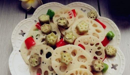 食譜推薦:秋葵蓮藕炒排骨