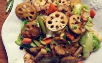 干鍋蓮藕雞的做法是怎么樣的？