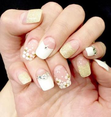 細節決定魅力 純色美甲花樣