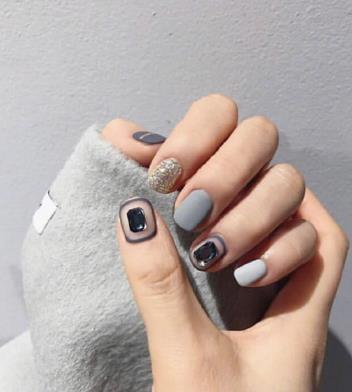 細節決定魅力 純色美甲花樣