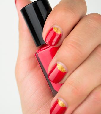 細節決定魅力 純色美甲花樣