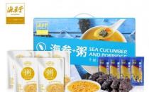 海參配粥吃，您的營養新選擇！